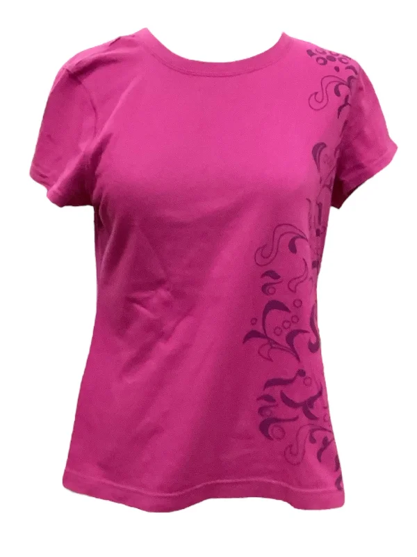 women's T-shirts with athletic fitsTop Short Sleeve By Tek Gear  Size: L