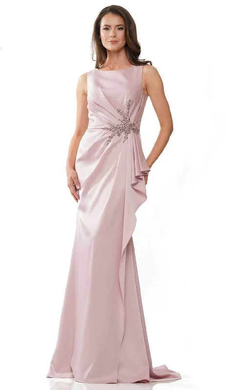 women's velvet dressesMarsoni by Colors MV1233 - Sleeveless Gown