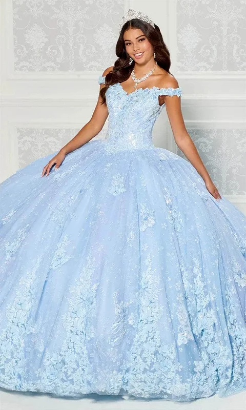 women's eco-friendly dressesPrincesa by Ariana Vara PR30111 - Off-Shoulder Quinceañera Ball Gown