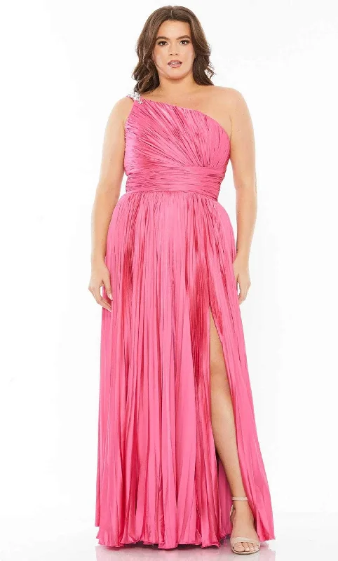 women's cinched-waist dressesMac Duggal 77005 - Ruched Gown