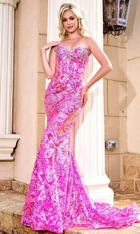 women's prom dressesPortia and Scarlett PS24347 - Sweetheart Mermaid Gown