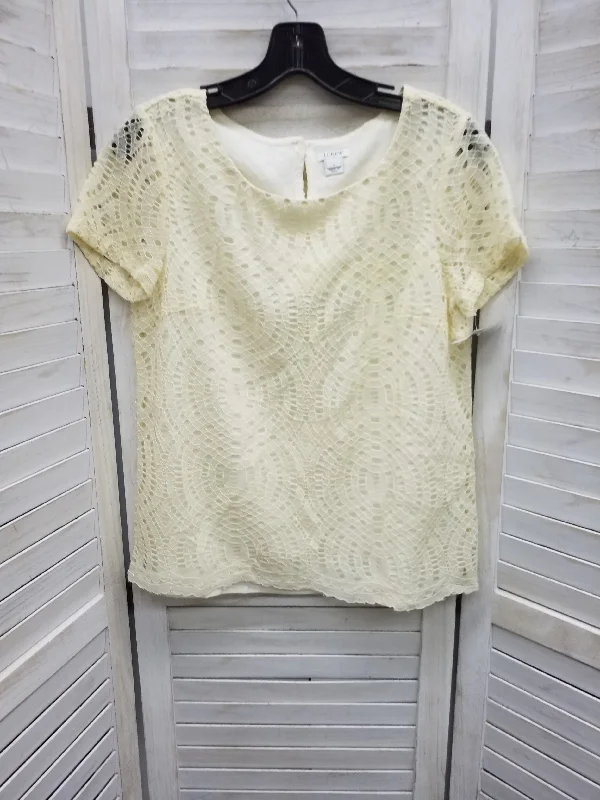 women's T-shirts with sustainable productionTop Short Sleeve By J Crew  Size: 4