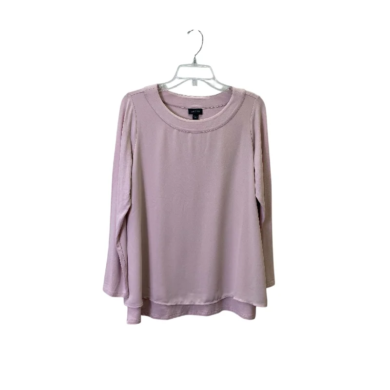 women's tops for everyday eleganceTop Ls By J. Jill In Pink, Size:M