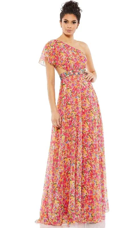 women's empire-line dressesMac Duggal 9157 - Floral Gown