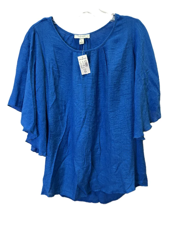 women's T-shirts with oversized fitsTop Short Sleeve By Dressbarn  Size: M