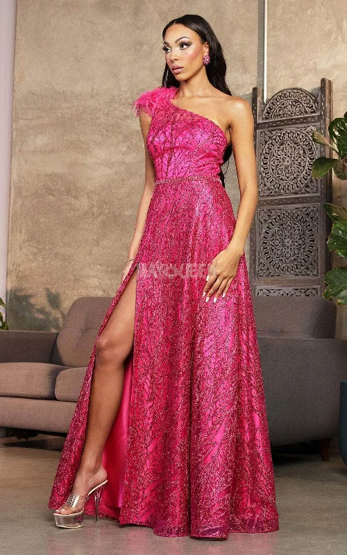 women's sleeveless dressesMay Queen MQ2024 - Glitter Gown