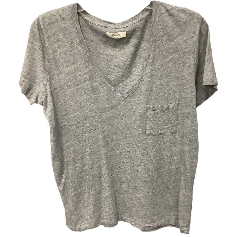 trendy women's T-shirtsTop Short Sleeve Basic By Madewell  Size: M