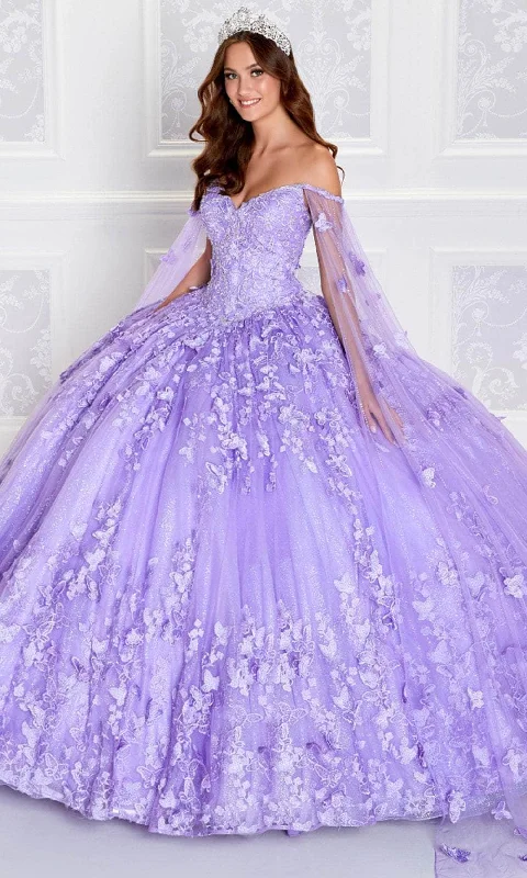 women's tall dressesPrincesa by Ariana Vara PR12261 - Light-Up Quinceañera Ball Gown