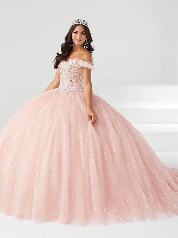 women's long-sleeved dressesFiesta Gowns - 56460 Crystal Beads Quinceanera Dresses