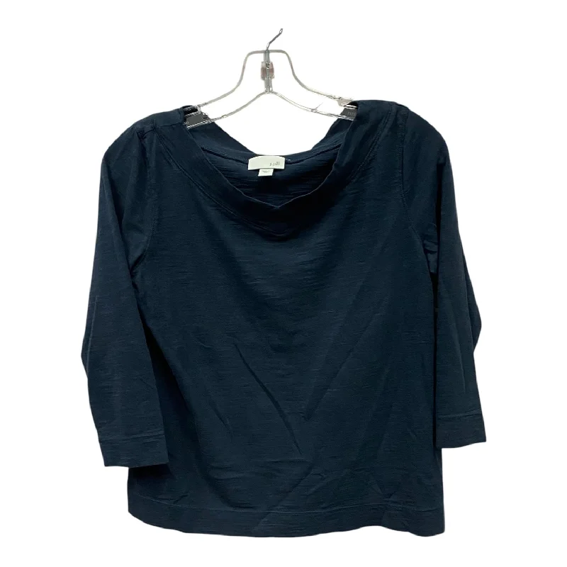 women's tops for those who prefer classic over trendy stylesTop Ls By J. Jill In Blue, Size:Xs