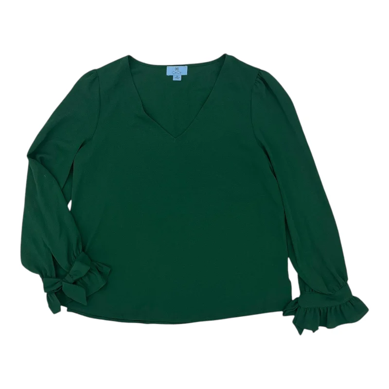 women's tops for cocktail partiesTop Ls By Cece In Green, Size:M