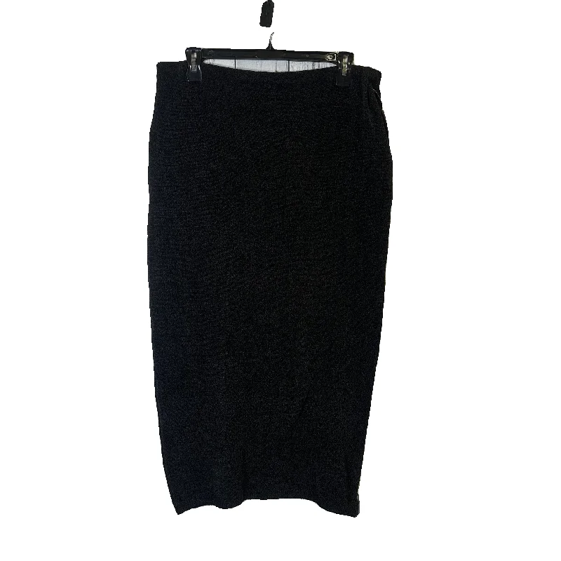 women's velvet mini skirtsSkirt Midi By Pretty Little Thing In Black, Size: 1x