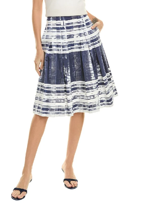 women's eco-friendly checked skirtsMax Mara Studio Pluto Skirt