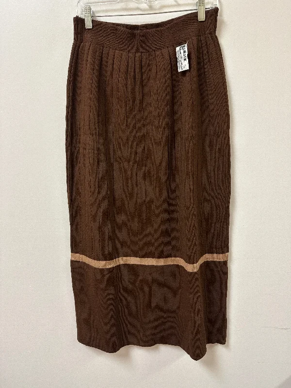 women's pencil skirtsSkirt Maxi By Clothes Mentor In Brown, Size: 14