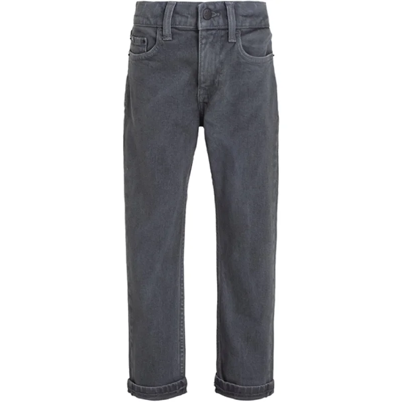 women's denim jeans for pear-shaped bodiesCalvin Klein Dad Bukser Grey Dark Overdyed