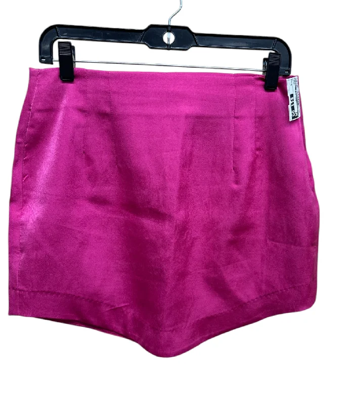 women's elastic waist skirtsSkirt Mini & Short By Vici In Pink, Size: L