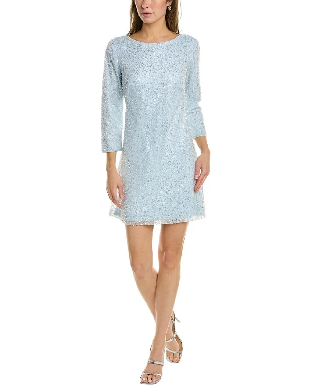 women's floral dressesTadashi Shoji Beaded Mini Dress