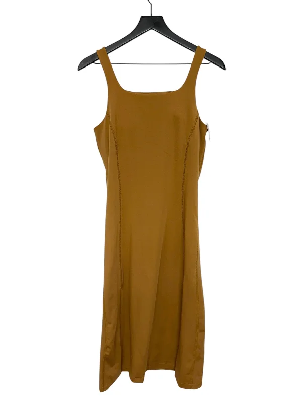 women's spaghetti strap dressesDress Casual Midi By Mono B In Brown, Size: L