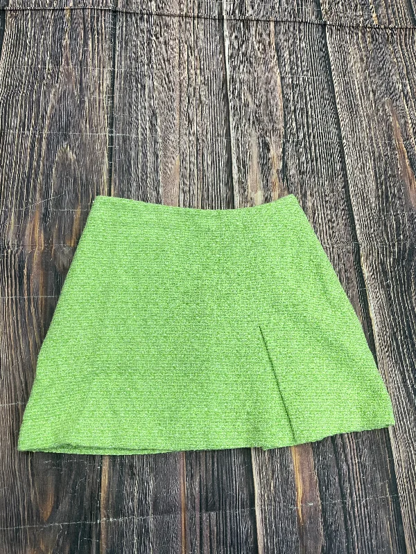 women's circle skirtsSkirt Mini & Short By Zara In Green, Size: Xs