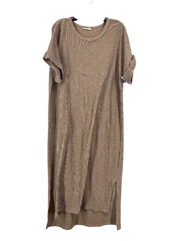 women's maxi dressesDress Casual Midi By Entro In Beige, Size: L