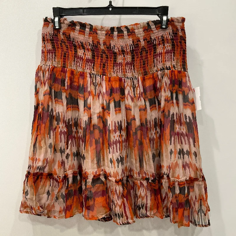 women's figure-flattering business skirtsSkirt Mini & Short By Anthropologie In Multi-colored, Size: M