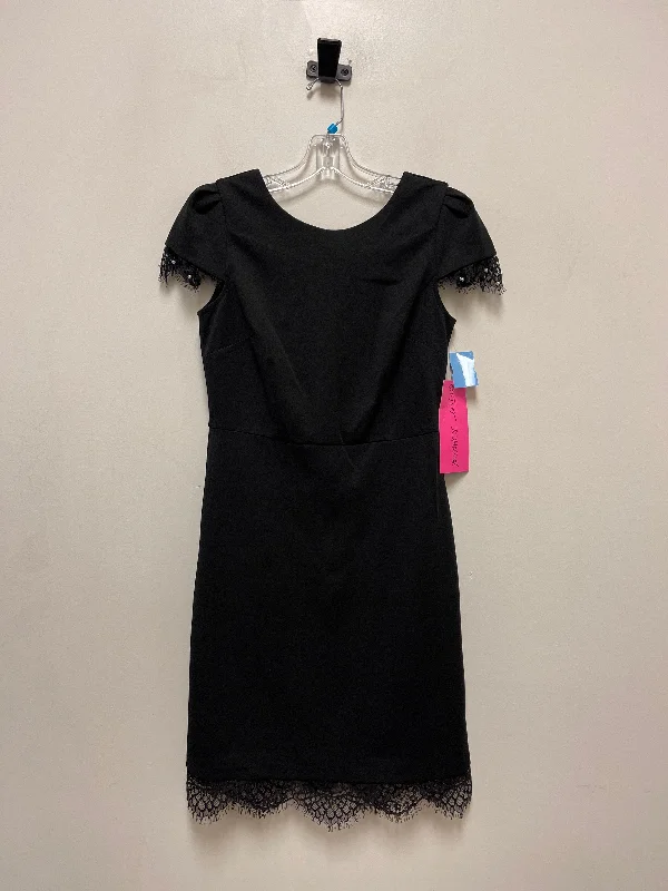 women's wrinkle-resistant dressesDress Casual Midi By Betsey Johnson In Black, Size: Xs