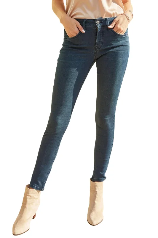 women's denim jeans for smart casualMissy Hyperdenim Super Stretchy Basic Skinny Jean In Blue Black