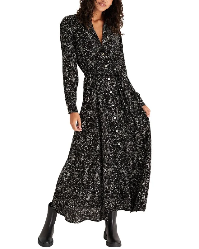 women's casual dressesZ SUPPLY Phoenix Dot Midi Dress