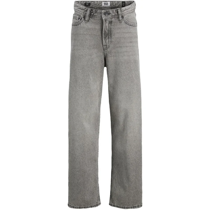 women's denim jeans with ripped kneesJack & Jones Junior Grey Denim Alex Original Akm 554 Jeans Noos