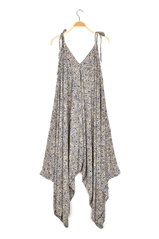 women's jumpsuits for versatile stylingTie Shoulder Printed Jumpsuit - Multiple Prints Available!