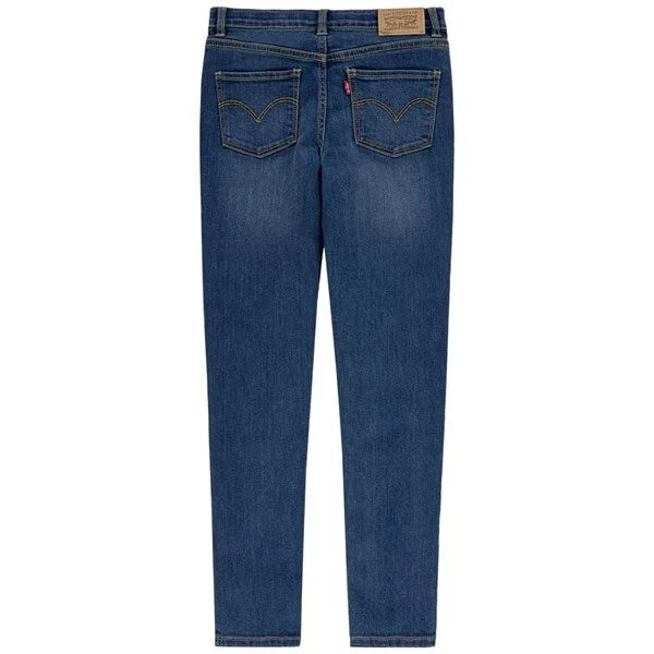 women's denim jeans with button-fly closureLevi's 710 Girls Super Skinny Jeans Maniac Monday