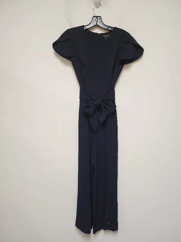 women's jumpsuits with flutter sleevesJumpsuit By Club Monaco In Blue, Size: Xs