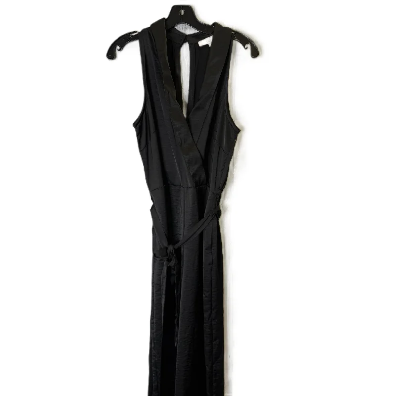 women's jumpsuits with solid colorsJumpsuit By Loft In Black, Size: S