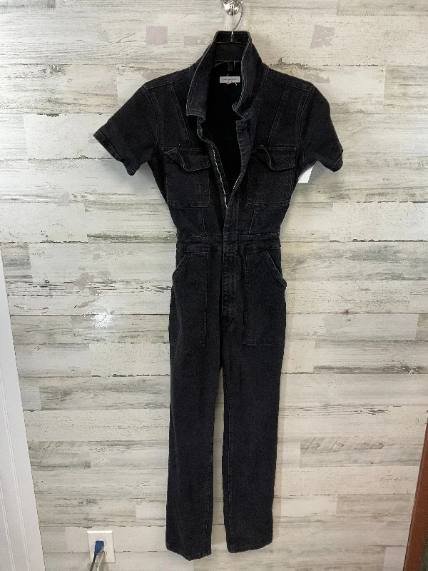 women's jumpsuits for versatile stylingJumpsuit By Good American In Black Denim, Size: XS