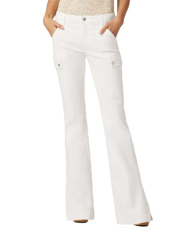 women's denim jeans for winterJOE'S Jeans The Frankie White Cargo Bootcut Jean