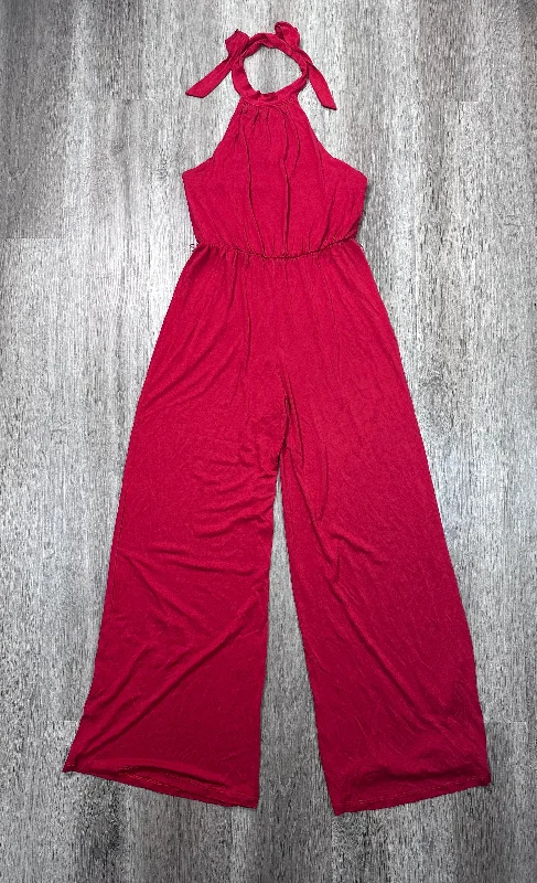 women's jumpsuits for yogaJumpsuit By Lovers & Friends In Red, Size: S