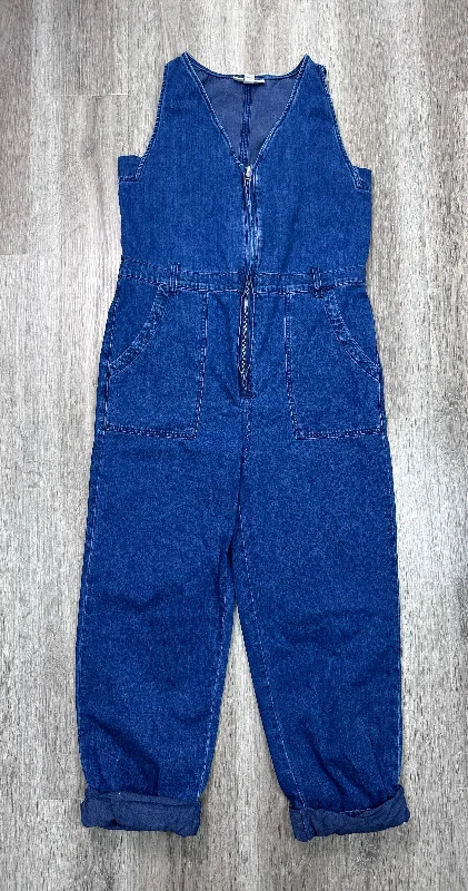 women's jumpsuits made of laceJumpsuit By Target In Blue Denim, Size: S