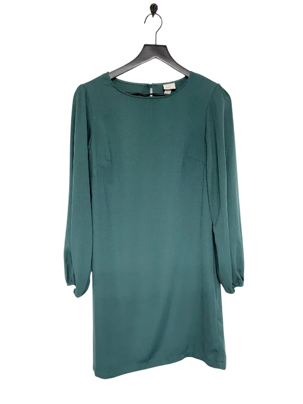 women's cold-shoulder dressesDress Casual Midi By A New Day In Green, Size: S