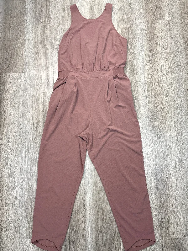 women's jumpsuits with V-necksJumpsuit By All In Motion In Brown, Size: M