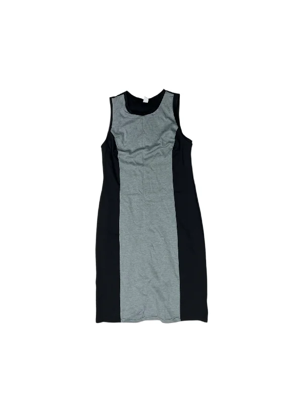 women's cocktail dressesDress Casual Midi By Old Navy In Black & Blue, Size: M