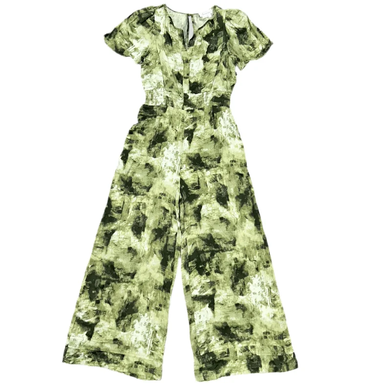 women's jumpsuits with metallic finishesJumpsuit By Anthropologie In Green, Size: S