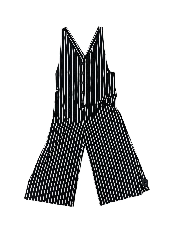 women's jumpsuits for eco-friendly choicesJumpsuit By Clothes Mentor In Striped Pattern, Size: 4