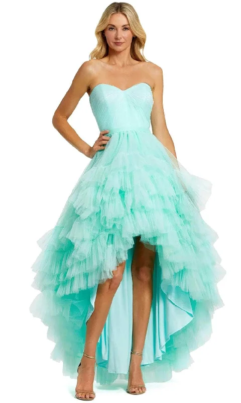 women's A-line dressesMac Duggal 20892 - Strapless Evening Dress