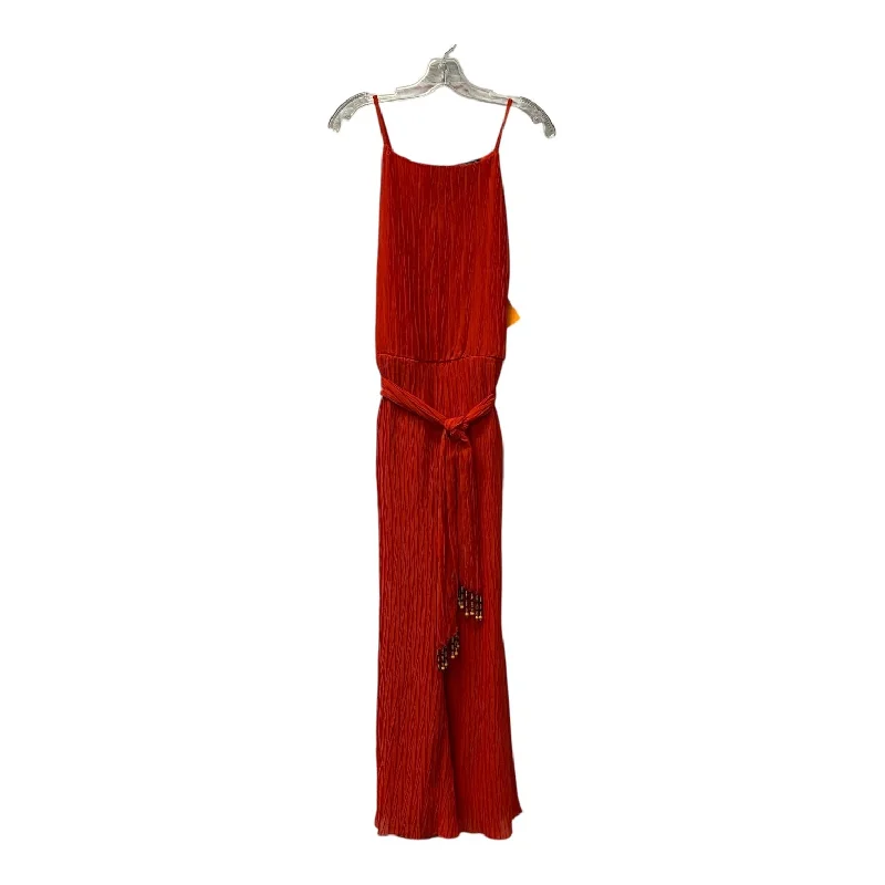 women's jumpsuits for stylish and functional fashionJumpsuit By her destiny In Red, Size:L