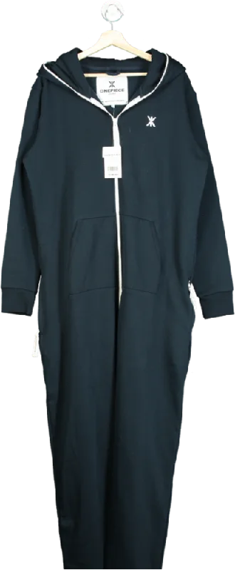 women's elegant jumpsuitsOnePiece Navy Original Jumpsuit UK L