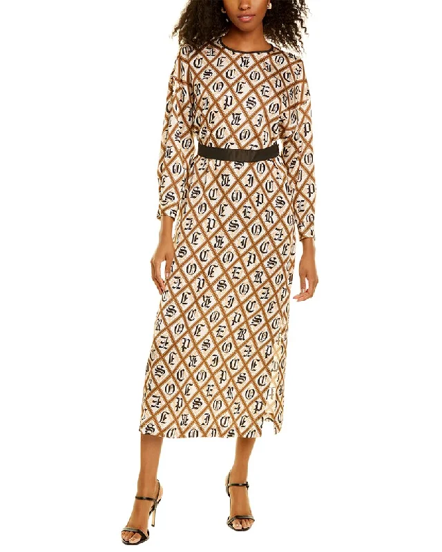 women's vacation dressesPeserico Silk-Blend Midi Dress