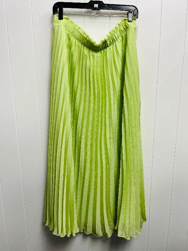 women's spring mini skirtsSkirt Maxi By H&m In Green, Size: Xl