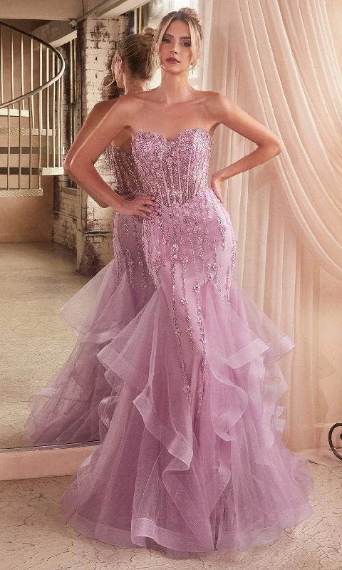 women's cocktail dressesLadivine CD332 - Sweetheart Mermaid Evening Dress