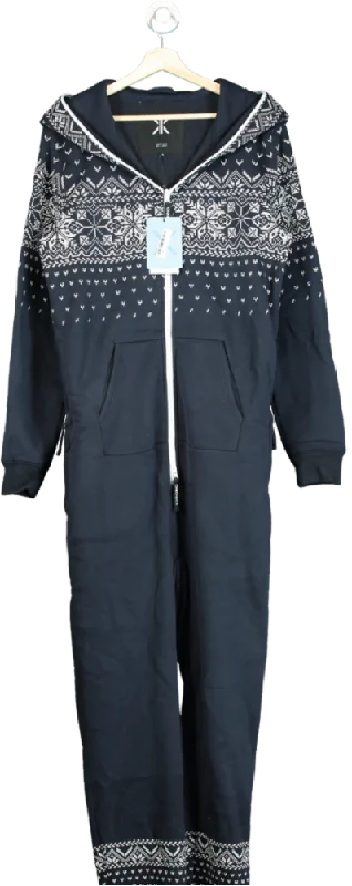 women's dressy jumpsuitsOnepiece Navy Alpine 2.0 Jumpsuit UK M