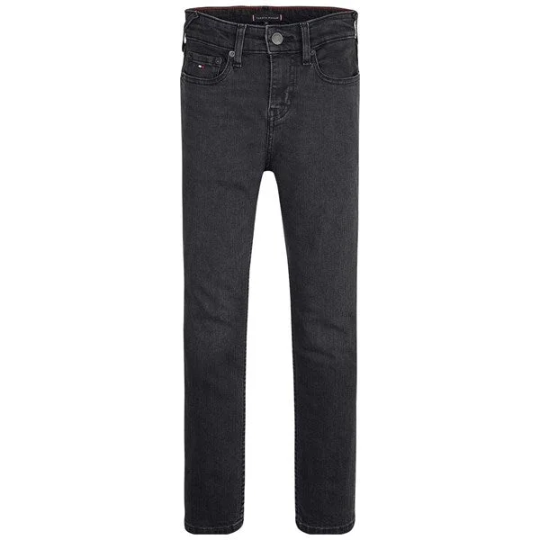 women's denim jeans for smart casualTommy Hilfiger Scanton Y Black Water Repellent Pitchblackwrepell